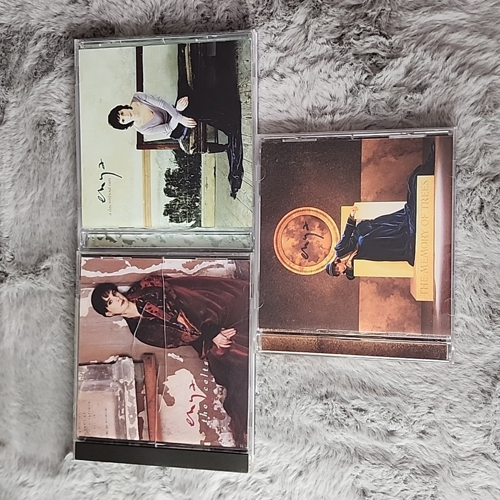 Lot of 3 Enya CDS A Day Without Rain, The Celts, The Memory of Trees